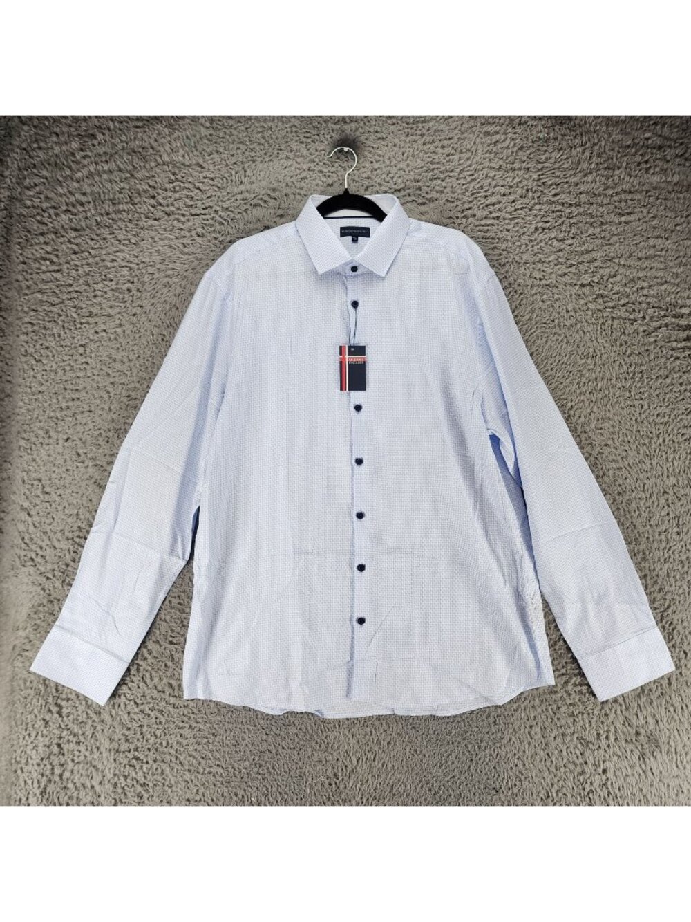 Modern English Shirt Mens XXL Light Blue Long Sleeve Button Up *NWT*